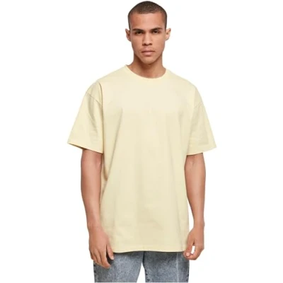 Image de Build Your Brand By102 Heavy Oversize Tee T Shirt, Jaune Soft, XXL Hommes