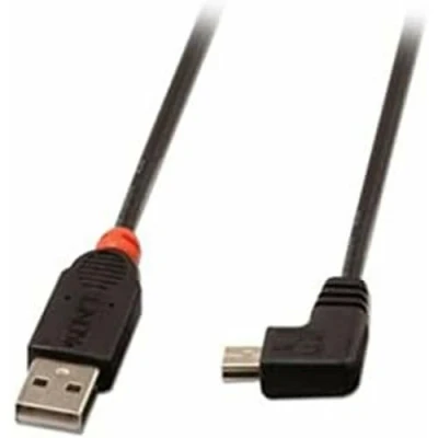 Image de Câble USB 2.0 type A / mini B coudé, 2m