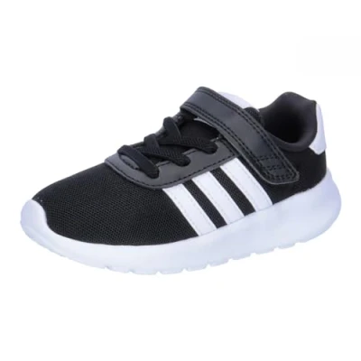 Image de adidas Mixte bébé Lite Racer 3.0 El I Basket, Core Black/Core Black/Grey Six, 22 EU