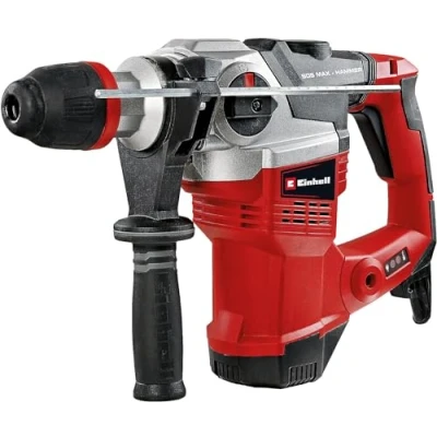 Image de Einhell Marteau Perforateur TE RH 38 3F (1 050 W, force de frappe 9 J, mandrin SDS Max, butée profondeur en métal)