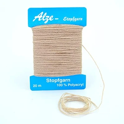 Image de Trimz Darning Wool, Ecru, 1x20m