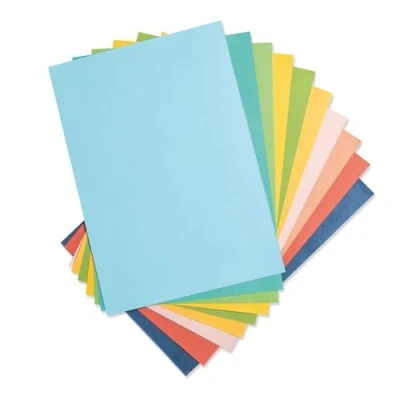 Image de Sizzix Surfacez Papier cartonné A4, couleurs d&#039;été, 40 feuilles, multicolore, taille unique
