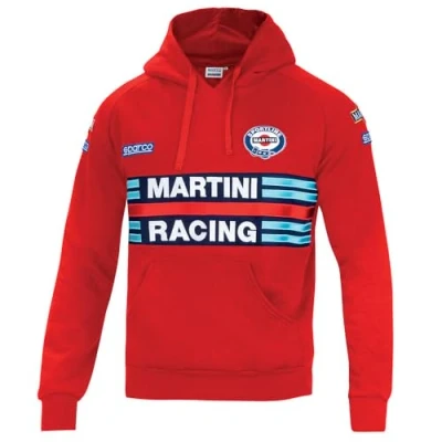Image de Sparco 01279MRNR4XL Sweat shirt Martini R Taille XL Noir, multicolore,