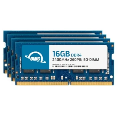 Image de OWC OWC2400DDR4S64S module de mémoire 64 Go 4 x 16 DDR4 2400 MHz