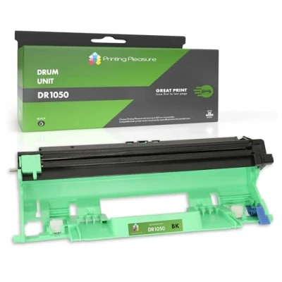 Image de Tambour Compatible pour Brother DCP 1510, 1510E, 1512, 1512E, 1610W, 1612W, HL 1110, 1110E, 1112, 1112E, 1210W, 1212W, MFC 1810, 1810E, 1910W DR1050