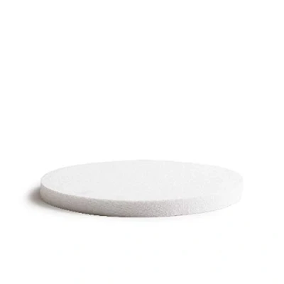 Image de Decora, 0173801 Disque Rond en polystyrène emballé Individuellement, Idéal comme modèle pour réaliser des gâteaux à étages, Bords Droits, Ø 20 X H 2,5 CM.