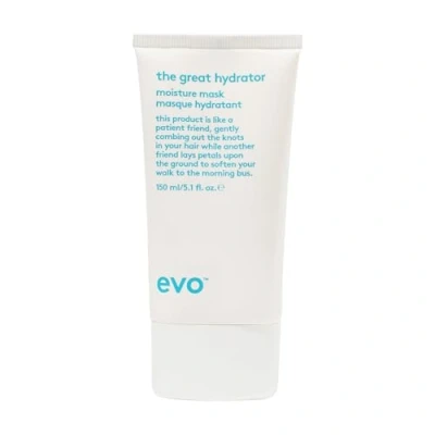 Image de Evo Masque Cheveux The Great Hydrator Hydratant 150ml Secs et Abimés Soin Qui Hydrate Donne de Brillance Vegan