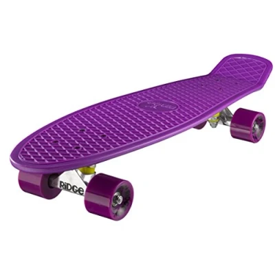 Image de Ridge Retro 27 Skateboard complet Pourpre 27&#039;&#039; x 7,5&#039;&#039; 69 cm