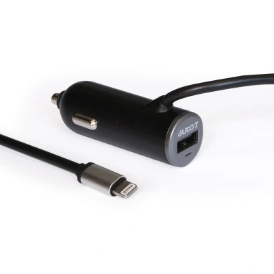 Image de AUTO T 540320 Chargeur voiture de téléphone mobile 1 USB noir