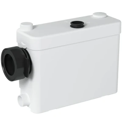 Image de SFA Sanibroyeur Sanipack Broyeur WC pour Salle de Bain Complète avec Suspendu Installation Discrète Maintenance Facilitée 40,1 x 14,6 29,5 cm 400W Made in France