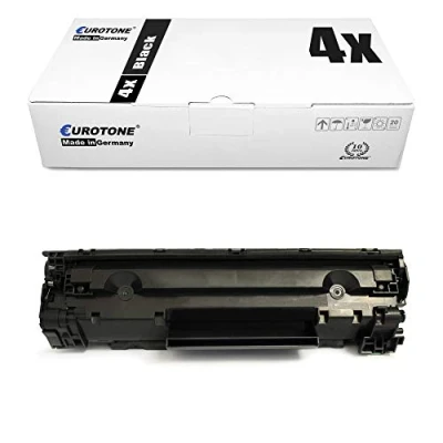 Image de 4X Eurotone Toner pour Canon LBP151dw MF212w MF226dn MF211 MF247dw MF244dw MF231 MF249dw MF232w MF217w MF237w MF227dw MF236n remplace 737 9435B002 Noir