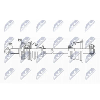 Image de Essieu moteur NTY NPW RE 177