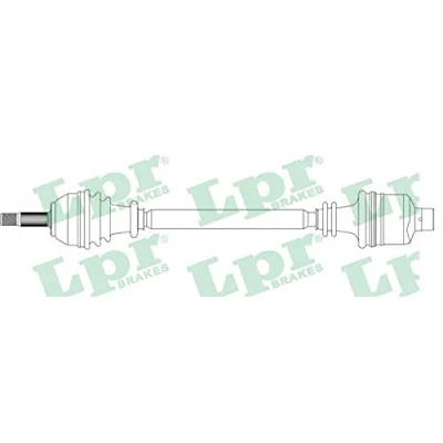 Image de LPR DS39101 Arbre de transmission 758, 724 RENAULT: CLIO 2, Kangoo I, I Express