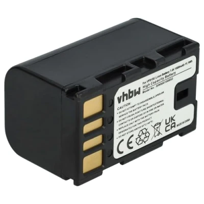 Image de Batterie de remplacement VHBW JVC BN VF815U, VF823, VF823U 1400mAh 7,2V Li ion