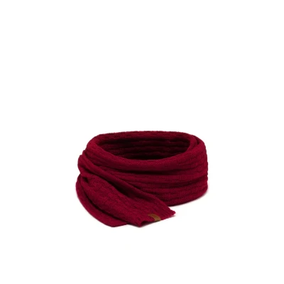 Image de VIVISENCE Écharpe Femme Hiver Automne Élégante En Laine Chaude Accessoire Pour Le Confort Et Style Extérieur Composition Douce Flexible Couleurs Classiques 7015S, Bordeaux,Taille Unique