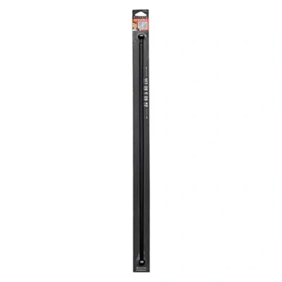Image de Douceur d&#039;Intérieur BOLLA Tringle Deco Extensible 10mm, Fer, Noir, 60 &lt; 80 cm