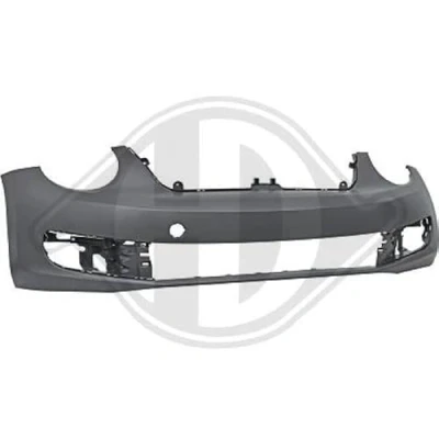 Image de DIEDERICHS 2266050 Pare Choc avant pour véhicules sans aide au stationnement avec couche d&#039;apprêt VOLKSWAGEN: Beetle 3/5 portes