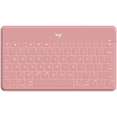 Image de Logitech Keys To Go Clavier, Clavier QWERTZ Allemand Rose