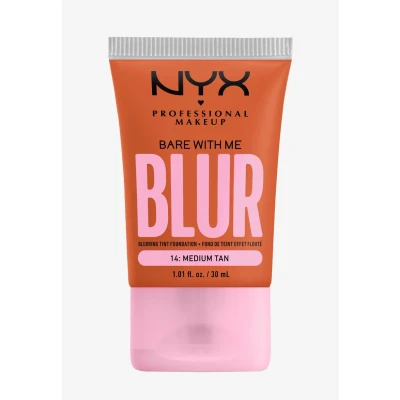 Image de Nyx Professional Makeup BARE WITH ME BLUR TINT Fond de teint, Femme, Taille: 30 g, Medium tan