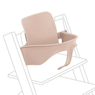 Image de Stokke Tripp Trapp Baby Set 2, Rose sérénité Version 2024 Idéal pour 6 36 mois Transformez la chaise en une haute confortable