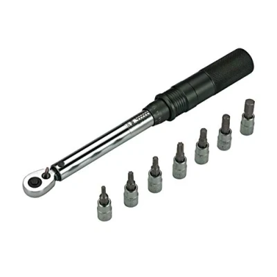 Image de BBB Btl 173 Cycling TorqueSet Deluxe dynamométrique pour vélo Allen 3, 4, 5, 6, 8 et clés Torx T25, T30 Kit d&#039;outils de réparation Unisexe, Noir, 55 x 292 69 mm