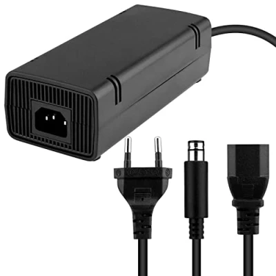 Image de OSTENT EU AC Adaptateur Chargeur Câble d&#039;alimentation Cordon Compatible pour Microsoft Xbox 360 E Console