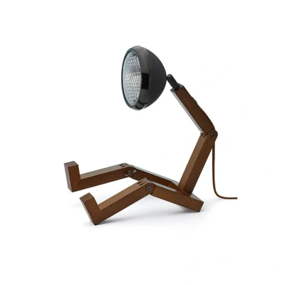Image de Lampe de table Piffany Copenhagen Mr. Wattson Noir mat Vintage Articulée
