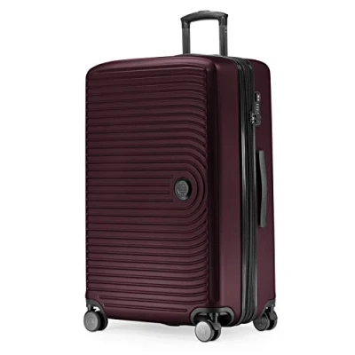 Image de Hauptstadtkoffer Mitte Grande Valise Rigide, TSA, 4 Roulettes, Bagage en Soute avec Extension de Volume 8 Cm, 77 130 Litres, Bourgogne