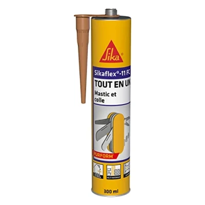 Image de Sikaflex 11 FC Purform Beige, Mastic, joint et collage multi usages, mastic colle supports, intérieur extérieur (sikaflex FC+), 300ml