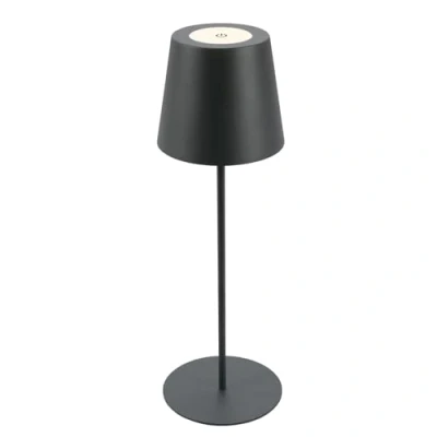 Image de BRILONER lampe de table LED sans fil avec Touch, variateur d&#039;intensité par paliers, lecture, LED, camping, table, d&#039;extérieur, 36x10,5 cm, anthracite