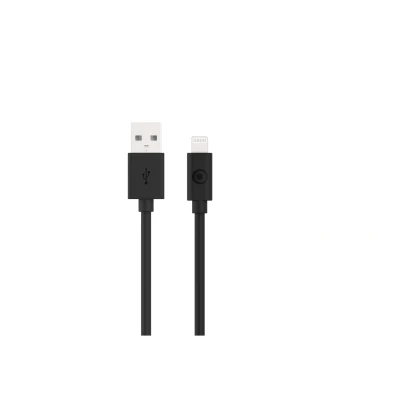 Image de Câble USB A/Lightning 2m Noir Bigben Neuf