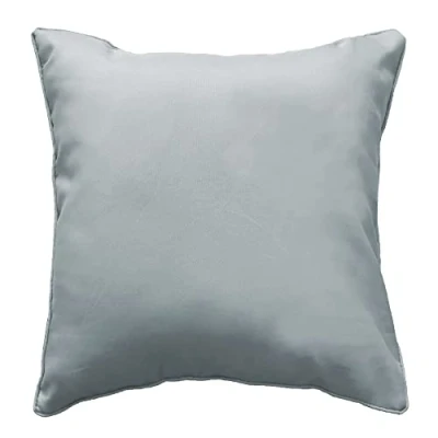 Image de Douceur d&#039;Intérieur COUSSIN 60X60 POLYESTER UNI ESSENTIEL GRIS, Env. : 100% Int Fibres Divers, 60 x CM