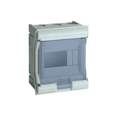 Image de Hager Caja de sup. estanca vector VE, IP65, 1 fila, 10M, Quick Connect/puerta transp serie VE