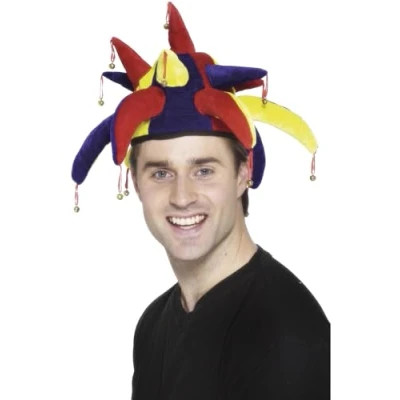 Image de Smiffys Bonnet de bouffon, avec clochettes