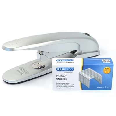 Image de Rapesco 1279 Agrafeuse Zero 01L &amp; 5000 Agrafes 26/8 mm