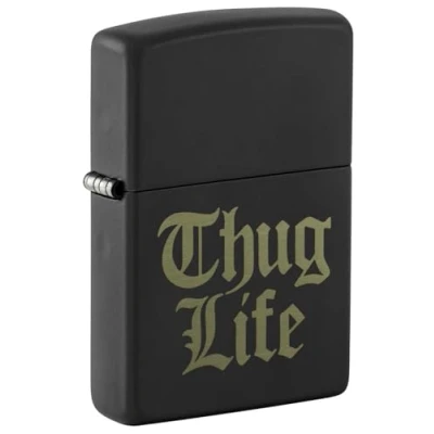 Image de ZIPPO Virgo Emblem Black Matte Color Image Refillable Windproof Lighter in Gift Box