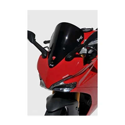 Image de Compatible avec/Remplacement pour 939 SS/SUPERSPORT 17/19 BULLE AEROMAX ERMAX NOIRE FONCEE 0707026