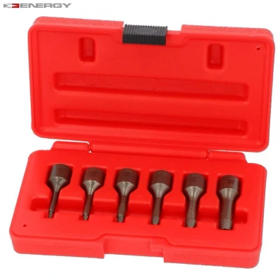 Image de ENERGY NE00406 Kit d&#039;extracteurs de goujons 6 2, 3, 4, 6, 8, 10 mm