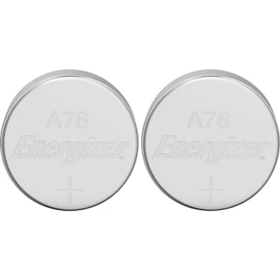 Image de Energizer LR44/A76 Piles Alcalines, 1.5V, Lot de 2