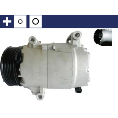 Image de MAHLE ORIGINAL ACP 28 000S Compresseur De Climatisation CVC7 12 PAG 46 R 134a avec bague d&#039;étanchéité RENAULT: ESPACE 4