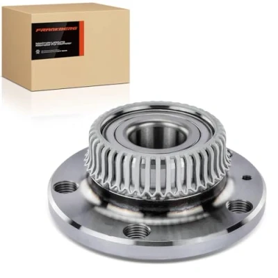Image de Jeu de moyeu jante arrière compatible avec A3 TT Leon Toledo II Octavia I Roomster B o r a Golf IV New Beetle 1996 2015 1J0501477A
