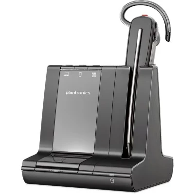 Image de POLY 8240 Office Casque Sans fil Crochets auriculaires, Ecouteurs Bureau/Centre d&#039;appels Bluetooth Noir Neuf