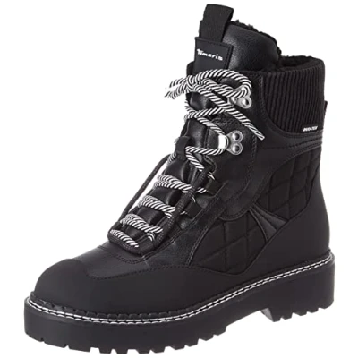 Image de Tamaris Femme 1 26882 39 Botte Tendance, Noir/Comb, 38 EU