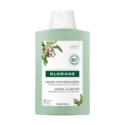 Image de Klorane Shampoing gainant à l’Amande 200 ml Pour tous types de cheveux