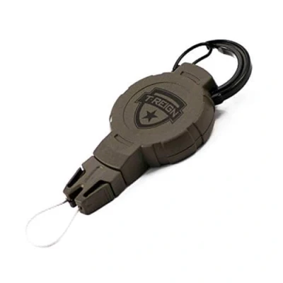 Image de Boomerang Tool Company Vert, Grande Sangle équipement de Chasse, Mousqueton, Cordon rétractable 121,9 cm, rétraction 226,8 g, boîtier en Polycarbonate, Fixation Universelle Unisexe