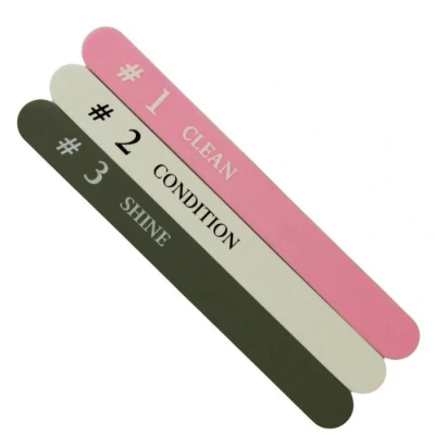 Image de Sibel Nails Limes à ongles Nagelfeilen Set 3 pièces