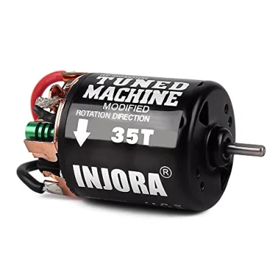 Image de INJORA RC Moteur 540 Brossé Imperméable pour 1/10 Crawler Axial SCX10 AXI03007 90046 TRX4 D90 MST CC01 (35T)