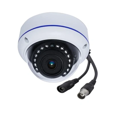 Image de DCSEC Caméra dôme d&#039;intérieur Exterieur sécurité 3000TVL 1080P AHD TVI CVI analogique, Objectif Grand Angle de 180 degré, boîtier en métal Solide et Transmission coaxiale Sortie BNC