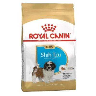 Image de Royal Canin Shih Tzu Puppy 1,5 kg Croquettes pour Chiots Soutenir Le Pelage et la Digestion Chiens Jusqu’à l’âge de 10 Mois