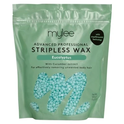 Image de Mylee cire Advanced sans bandes Perles de dure parfumées à l’eucalyptus pour l&#039;épilation du visage, corps, bikini et des zones intimes Convient aux femmes hommes